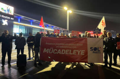 Sol Parti'den asgari ücret eylemi: Sefalet ücretini reddediyoruz