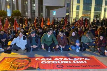 TİP, Çağlayan Adliyesi önünde oturma eylemi başlattı