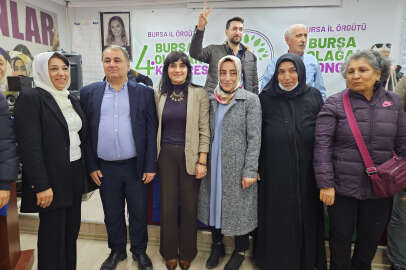 DEM Parti Bursa'da yeni yönetim belirlendi