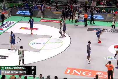 Bursaspor İnfo Yatırım 94 - 81 Onvo Büyükçekmece Basketbol
