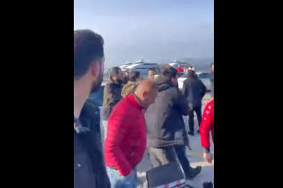 Hakan Fidan'a Mudanya'da 'İsrail' protestosu