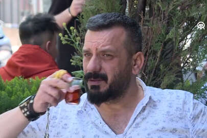 Polisten kaçan şüpheliyi çay içen esnaf yakaladı