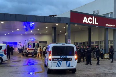 Hastanede sağlıkçı ve polislere saldırı