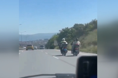 'Dur' ihtarına uymayan kasksız motosiklet sürücüsüne 24 bin lira ceza kesildi