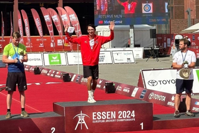 Milli okçu Mete Gazoz Avrupa şampiyonu oldu