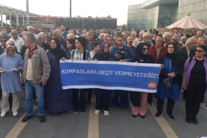 Bursa'da Kobani Davası kararına tepki: Kara bir leke!