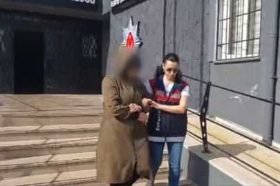 Bankta unutulan çantadaki parayla döviz ve altın kolyeyi alan şüpheli yakalandı