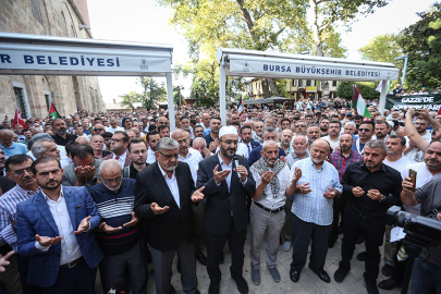 Hamas lideri Heniyye için çeşitli illerde gıyabi cenaze namazı kılındı dua edildi