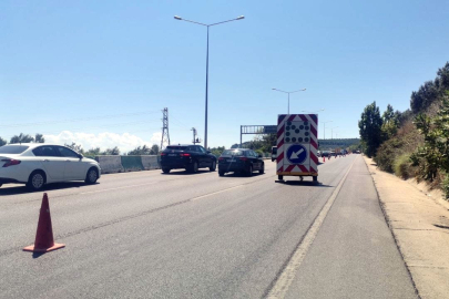 Mudanya Yolu'ndaki çatlaklar onarıldı