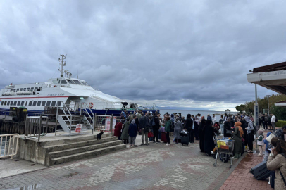 Marmara’da fırtına deniz ulaşımını etkiledi