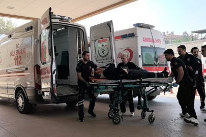 Branda kurarken 5 metre yükseklikten düştü, ağır yaralandı