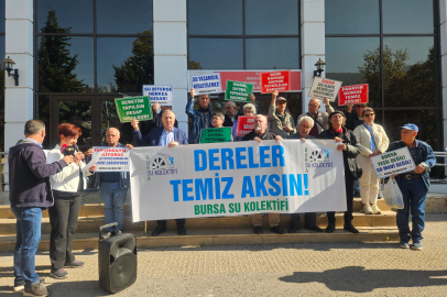 Bursa Su Kolektifi: Nilüfer Çayı atık su kanalı değildir!