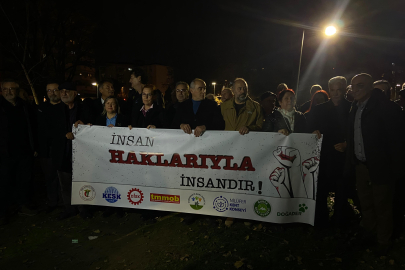 Bursa'dan insan hakları mücadelesinde barış çağrısı