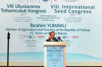 Bakan Yumaklı: 'İsrail’den bir adet bile tohum almıyoruz'