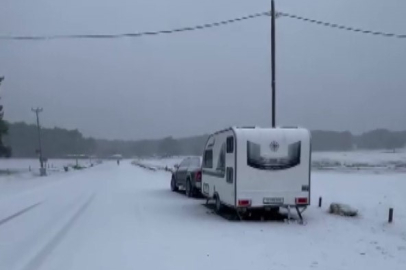 Kocayayla beyaza büründü