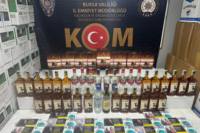 Bursa’da 2024 yılında 9 bin 865 litre sahte alkollü içki ele geçirildi