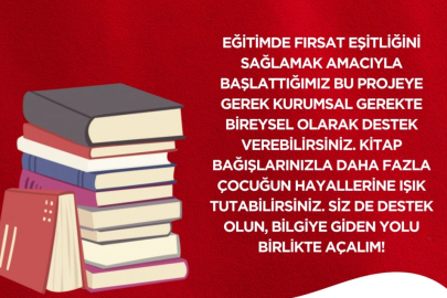 CHP Osmangazi Gençlik Kolları’ndan “Bir Kitap Bir Umut!” kampanyası