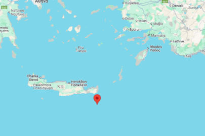 Akdeniz'de 4.9 büyüklüğünde deprem