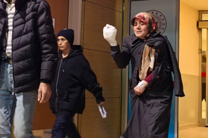 Yem karma makinesine elini kaptıran işçi yaralandı