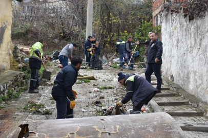 Gemlik'te yeni yıl temizliği