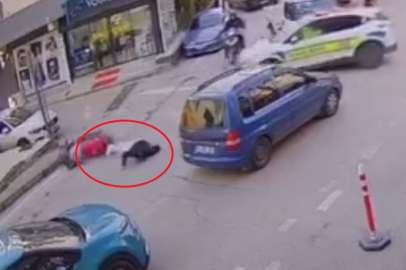 Polisten kaçan motosikletli kazaya karıştı