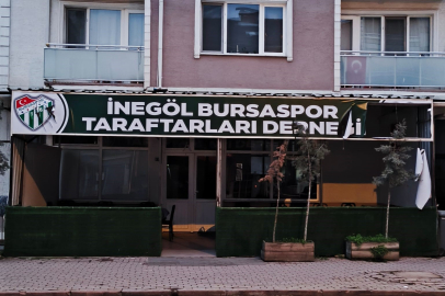 İnegöl Bursaspor Taraftarları Derneği'ne saldırı