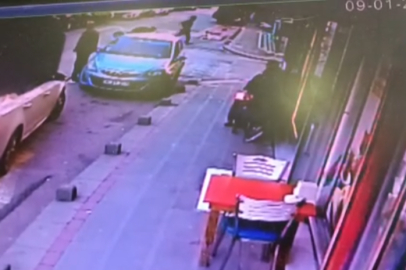 Magandanın böylesi görülmedi; Motosiklette hem kendini hem arkadaşını vurdu!