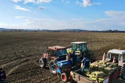 Mustafakemalpaşa'da örnek tarım projesi hayata geçti