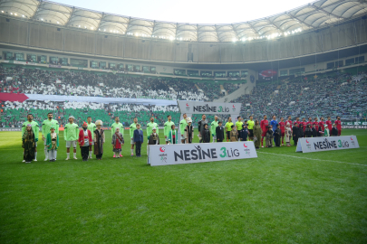 Bursaspor tribünlerinden Filistin'e destek