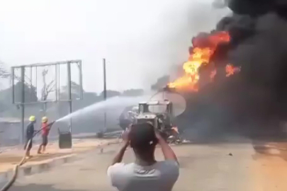 Nijerya’da yakıt tankeri patladı; 60 ölü