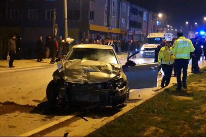 İnegöl'de meydana gelen trafik kazalarında 7 kişi yaralandı