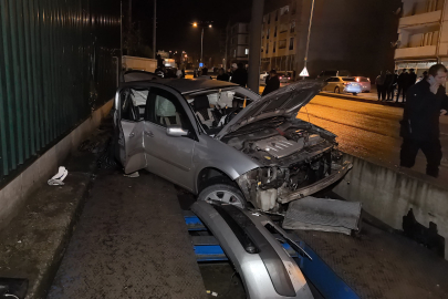 İnegöl'de bıçaklı kavga sonrası kaçarken kaza yaptılar: 1 ölü, 2 yaralı