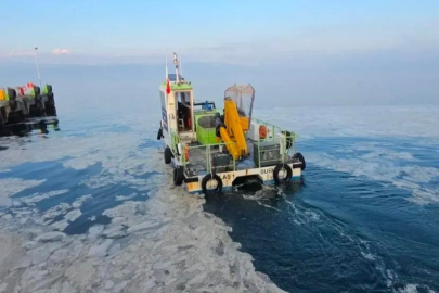 BURULAŞ, Marmara Denizi'nde müsilaj temizliğine başladı