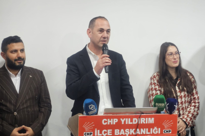 CHP Yıldırım İlçe Başkanlığı'na ilk aday Ahmet Keskin