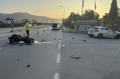 İznik'te 18 yaşındaki motosiklet sürücüsü kazada hayatını kaybetti