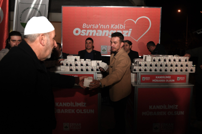 Osmangazi Belediyesi’nden kandil simidi