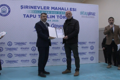 Şirinevler’de 960 hak sahibi tapularına kavuştu