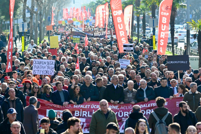 Yoksulluk ve adaletsizliğe karşı yürüyüş; 'Adalet hepimize lazım'