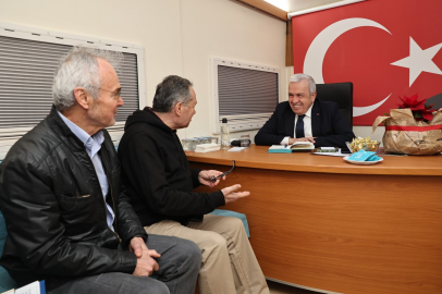 Şadi Özdemir, 'Söz Sende' buluşmasıyla İhsaniyelileri dinledi