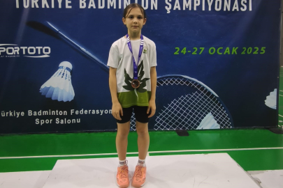 Osmangazili genç badmintoncudan gururlandıran başarı
