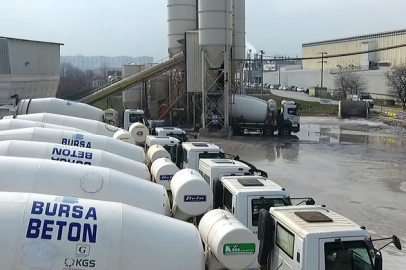 Bursa'da hazır beton üretim tesislerine denetim ve para cezası