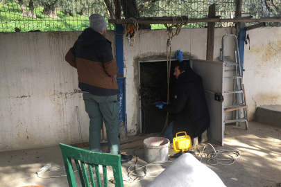 Bursa'da kaçak kazı operasyonu