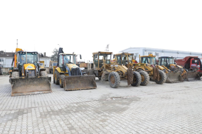 İnegöl Belediyesi kar yağışına hazırlık yaptı