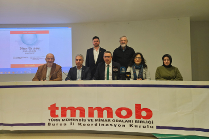 TMMOB Bursa: 'Su kaynaklarını saygısızca tüketiyor ve kirletiyoruz'