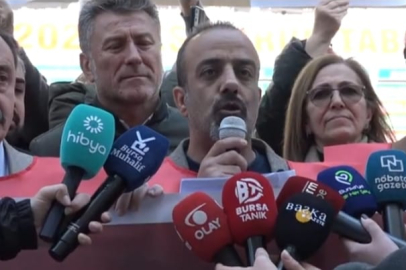 Eğitim-İş Bursa: 'Proje değil, adalet istiyoruz'