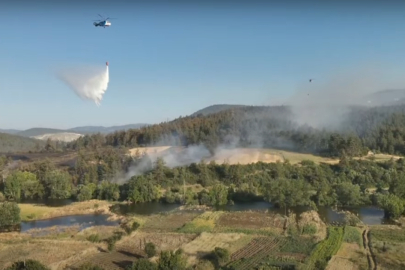 Büyükşehir’den Orhaneli’deki yangına anında müdahale