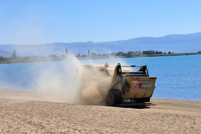 Boyalıca sahili yaz sezonu için temizleniyor