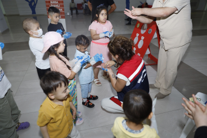 Büyükşehir’den lösemi tedavisi gören çocuklara moral