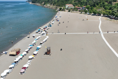 Bursa sahillerinde ‘Mavi Bayrak’ dalgalanıyor