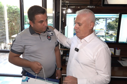 1,5 yaşındaki çocuğu ölümden kurtaran güvenlikçiye Bozbey'den ödül